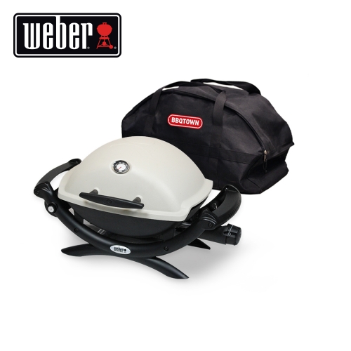 [전용가방 증정]웨버 Q1200 캠핑용 가스 바베큐 그릴 정식수입품