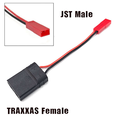 UP-ADP062 JST Male to TRAXXAS Female adapter