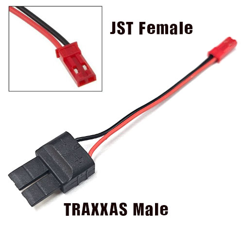 UP-ADP067 JST Female to TRAXXAS Male adapter