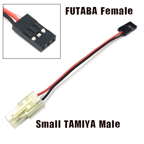 UP-ADP078 FUTABA Female to Small TAMIYA Male adapter