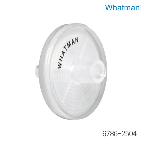 WHATMAN 일반 시린지필터 - PP Syringe Filter(대표상품코드 6786-2504)