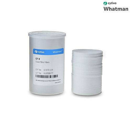 WHATMAN 유리섬유 (바인더)필터 - Grade GF 8(대표상품코드 10370119)