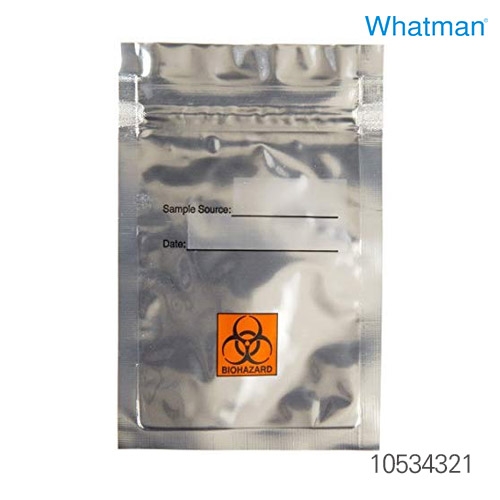WHATMAN 903 카드 보관용 Foil-Barrier Resealable Bags(포일 지퍼백)(대표상품코드 10534321)