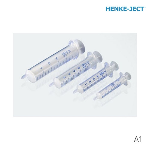 HENKE-JECT 플라스틱 실험용 주사기 - Luer-Slip Tip (일반형)(대표상품코드 A1)