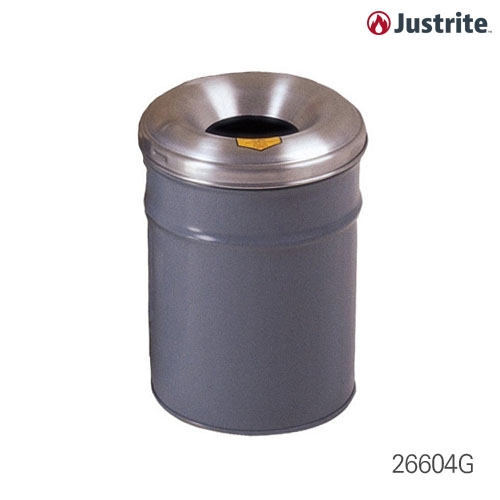 JUSTRITE (FM) 쓰레기통, 산소차단 자동소화형(대표상품코드 26604G)