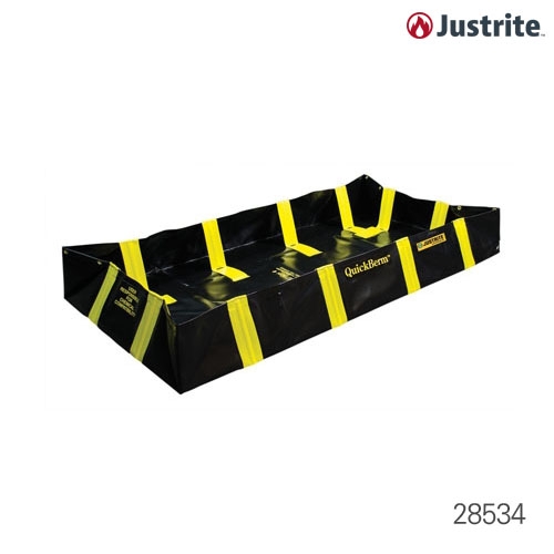 JUSTRITE 산업용 간편설치 유출 방지턱(대표상품코드 28534)