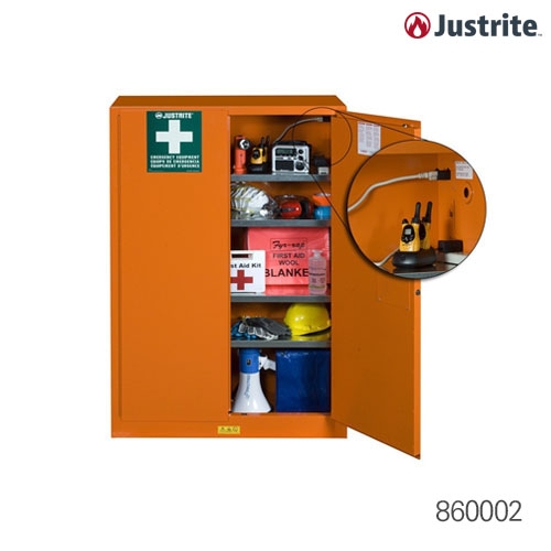 JUSTRITE 응급 보호구 안전 캐비닛(대표상품코드 860001)