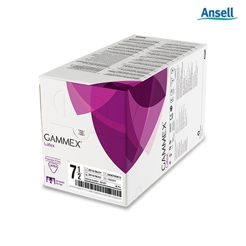 GAMMAX 일회용 멸균/수술용 장갑. GAMMEX PF(대표상품코드 330048060)